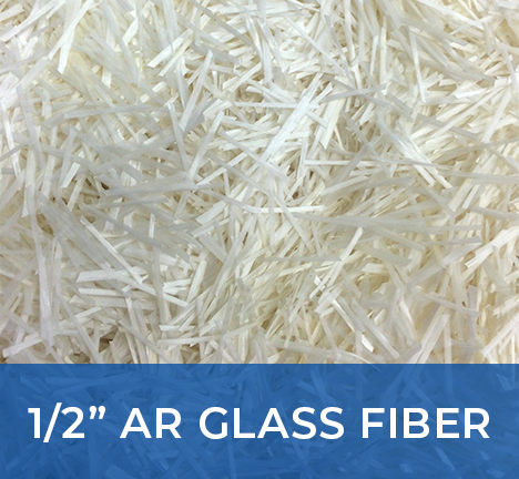 1/2" AR Glass Fibers (12mm)